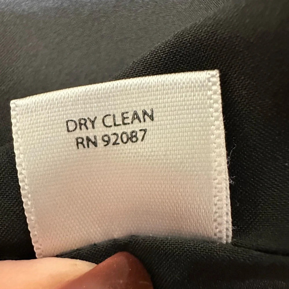 Saks Fifth Avenue Lux French Rosebud Chic Blazer Jacket Wool Woven Charcoal NWT - Picture 8 of 8